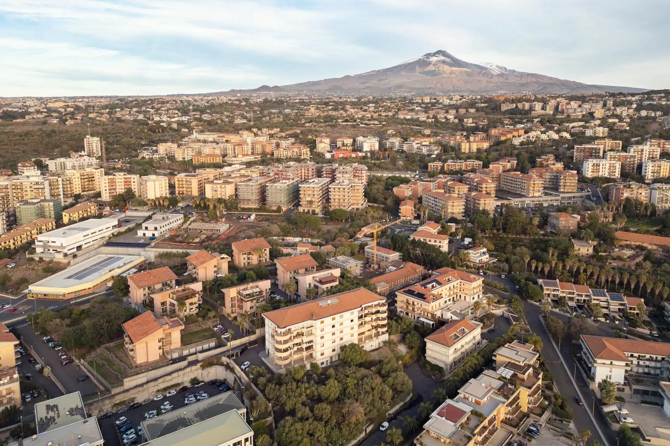 Vista panoramica di Catania e dell'Etna - Studio Barbagallo, commercialista a Catania